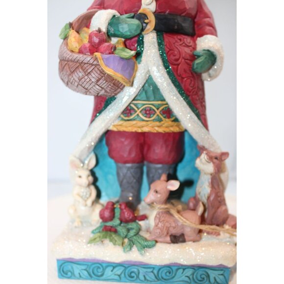 Jim Shore - A Festive Forage Santa - Heartwood Creeek - Picture 8 of 9